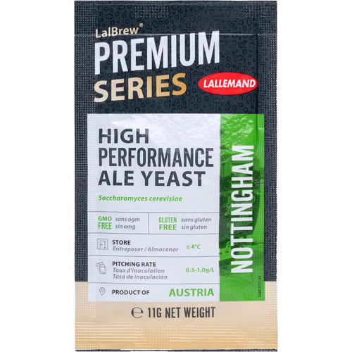 картинка Пивные дрожжи Lallemand "Nottingham High Performance Ale" 11гр. от магазина Мангалтоп