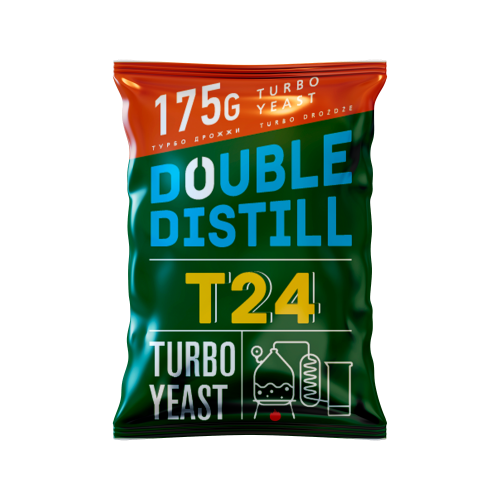 картинка Спиртовые турбо дрожжи Double Distill T24,  175 гр от магазина Мангалтоп