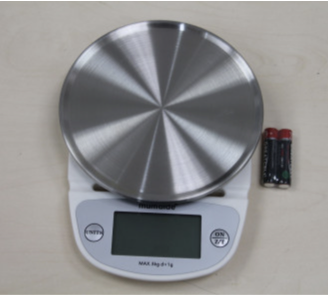 картинка Весы электронные с платформой (до 3кг, кратность 1 гр) от магазина Мангалтоп