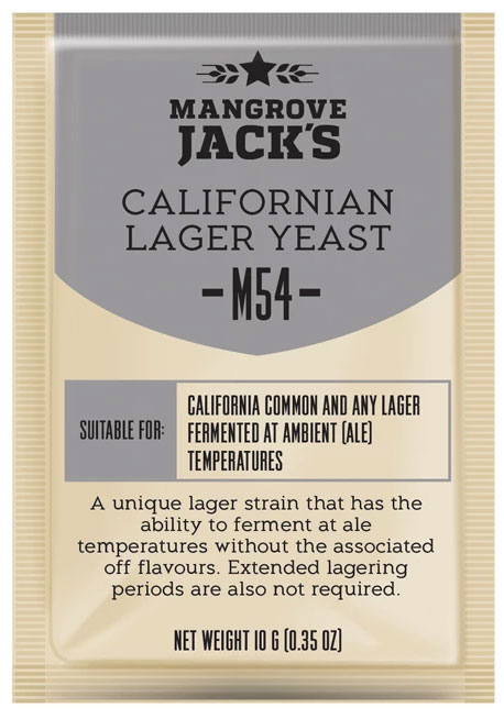 картинка Пивные дрожжи Mangrove Jack's "Californian Lager M54", 10 г от магазина Мангалтоп