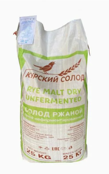 картинка Солод Ржаной ферментированный специальный, Курский солод 25 кг от магазина Мангалтоп