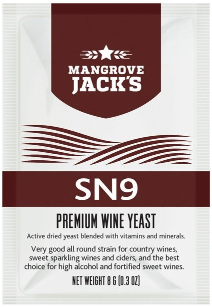картинка Винные дрожжи Mangrove Jack's "SN9", 8 г от магазина Мангалтоп