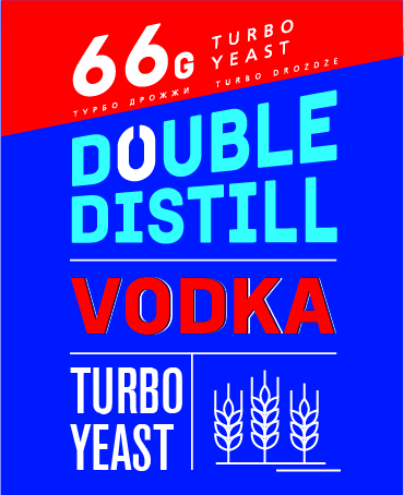 картинка Спиртовые турбо дрожжи Double Distill Vodka,  66 гр от магазина Мангалтоп