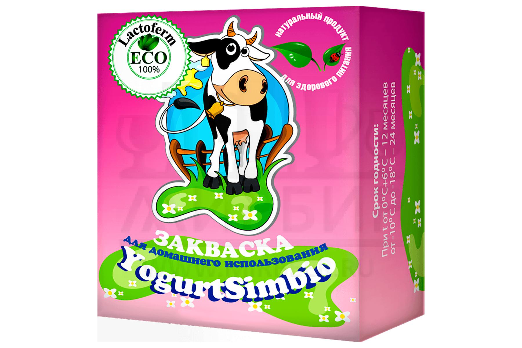 картинка Закваска Lactoferm ECO "Йогурт Simbio" от магазина Мангалтоп