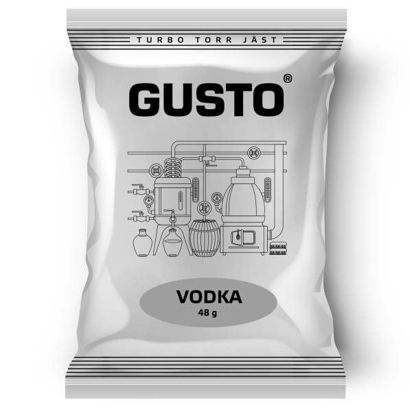 картинка Турбо дрожжи GUSTO Vodka 48гр от магазина Мангалтоп