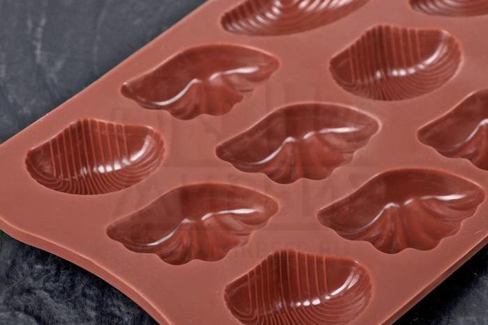 картинка Форма силиконовая для шоколада "Ракушки" от магазина Мангалтоп