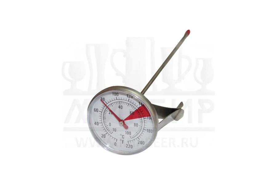 картинка Термометр аналоговый с клипсой (0...110 °C), щуп 22 см от магазина Мангалтоп